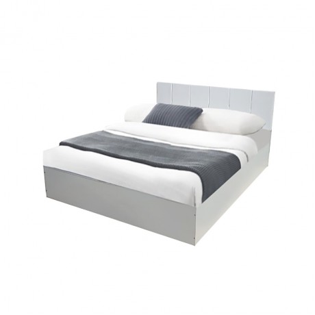 Кровать "Ронда" с мягким изголовьем 1,2м + матрас